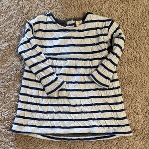 Striped Navy and White baby girl dress from Tucker and Tate size 12m